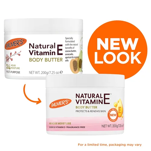 Vista 3 de Palmer's Mantequilla corporal natural de vitamina E, 7.25 onzas