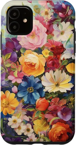 Vista 8 de Watercolor Flower Garden Botanical Art Case for iPhone 17