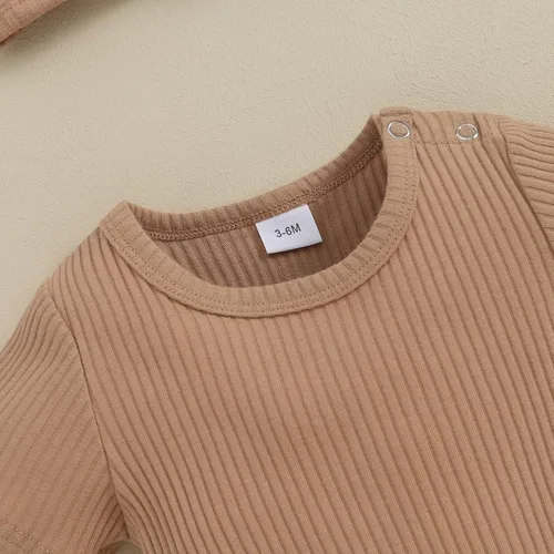 Vista 5 de Ursobutegl Mameluco de Pascua para bebé recién nacido, sudadera con capucha y botón