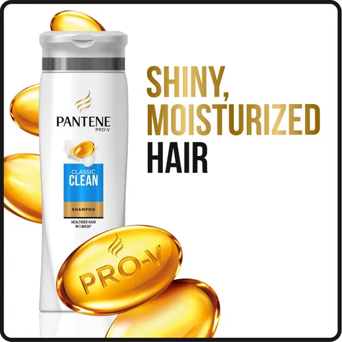 Vista 3 de Pantene, Champú, Pro-V Classic Clean, 25.4 fl oz, paquete doble