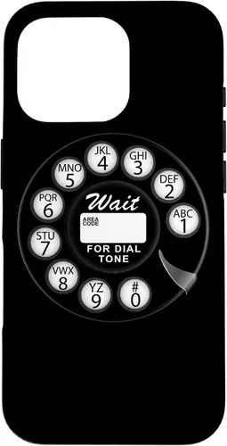 Vista 20 de Divertida caja del teléfono del dial rotatorio analógico retro retro negro lindo negro para el iPhone 17