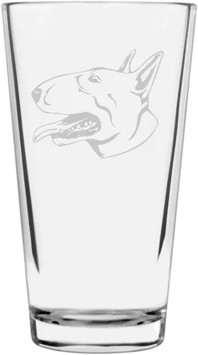 Vista 186 de Podenco Canario - Vaso de pinta de 16 onzas con temática de perro personalizado