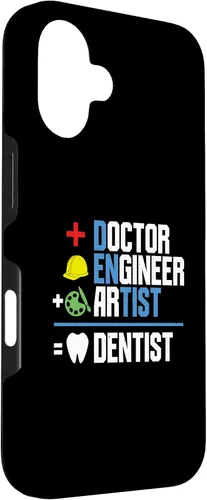 Vista 3 de iPhone 16 Doctor Engineer Artist Dentist Dentistry Dental Assistant Case