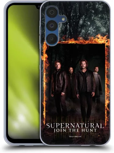 Vista 72 de Head Case Designs Supernatural Sam, Dean & Castiel Key Art - Funda de gel con licencia oficial [protección de grado militar] compatible con Google