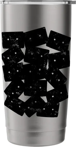 Vista 3 de Retro Cassette 90s 80s Theme Party Outfit Costume Stainless Steel Insulated Tumbler