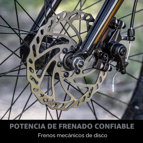 Vista 3 de Bicicleta de montaña de llantas gruesas Mongoose Argus Trail o ST, bicicleta de 20, 24 o 26 pulgadas para niños y adultos, 7 o 16 velocidades