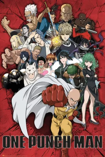 Vista 10 de One Punch Man - Póster de la serie de televisión (The Heroes) (Tamaño: 24" x 36") (póster laminado)