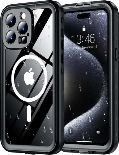 Vista 11 de Red2Fire Funda impermeable para iPhone 16, protector de pantalla integrado y protector de cámara, compatible con MagSafe, cuerpo completo a prueba