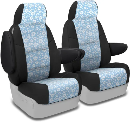 Vista 10 de Coverking Custom Fit cubierta de asiento para determinados modelos de Chevrolet – neopreno, Negro