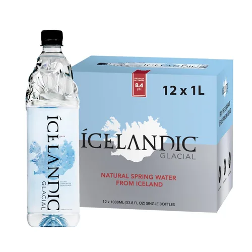 Vista 11 de Agua natural de manantial Icelandic Glacial.