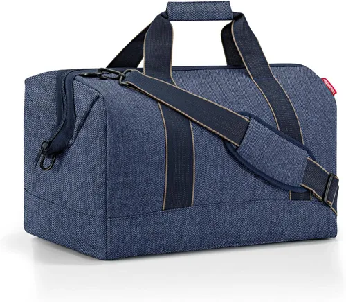 Vista 6 de reisenthel allrounder L – Versátil bolsa de doctor para viajes, trabajo y ocio - Con práctica función de clip de carro Negro (Signature Black)