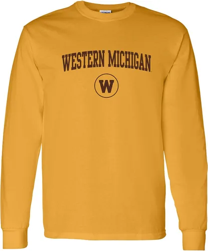 Vista 175 de NCAA oficial de College – University Team Color Arco Logo Manga Larga