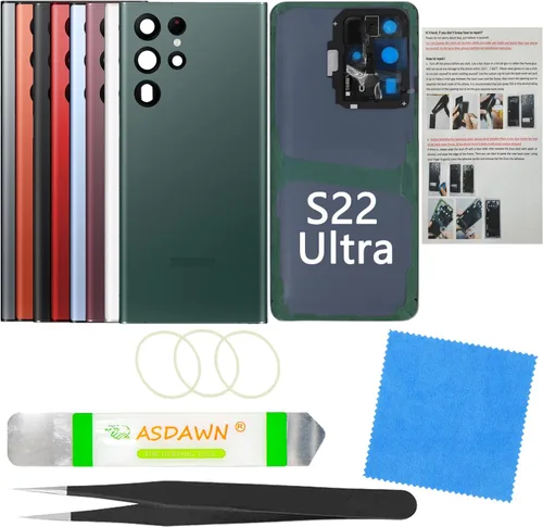 Vista 96 de Para Galaxy Note 8 SM-N950 All Carriers Reemplazo de cristal del panel Cinta preinstalada + lente de cámara preinstalada + kit de herramientas