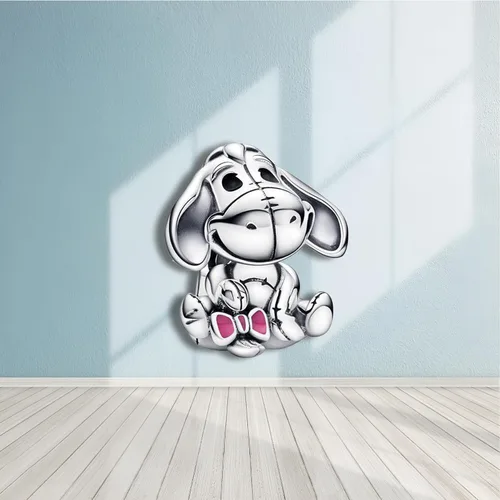 Vista 2 de Birth Stone Love Heart Flying House Mom Crown Balloons Smile Children Luchs Charms para pulseras de plata de ley 925, collares, regalos de joyería