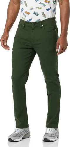 Vista 16 de Amazon Essentials - Pantalones ajustados para hombre, diseño de sarga elástica con 5 bolsillos