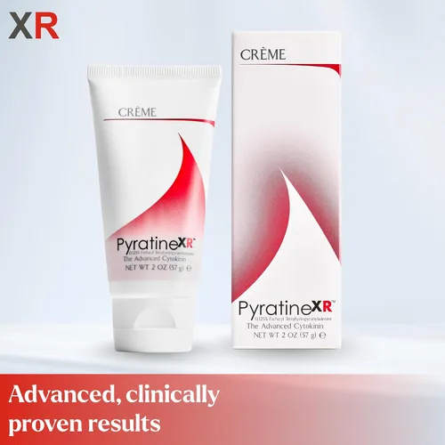Vista 9 de PyratineXR Crème - Tratamiento antienvejecimiento y rosácea - Ultimate Cytokinin Skin Cream Reduce el enrojecimiento facial, lesiones de acné