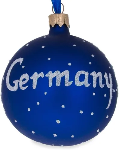 Vista 7 de Berlín, Alemania Bola de Vidrio Adorno de Navidad 3,25 Pulgadas