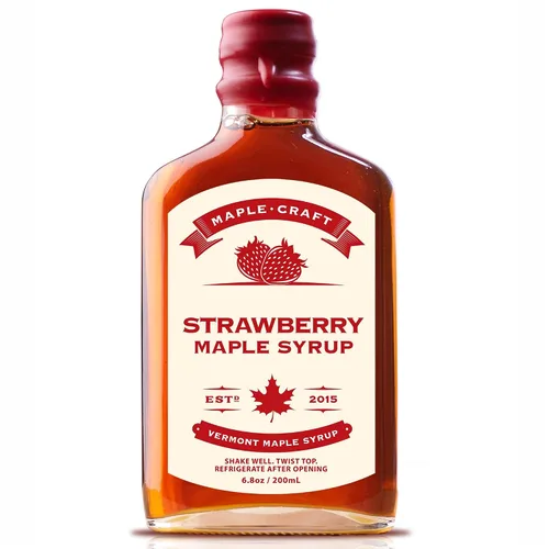 Vista 13 de Maple Craft Foods Farmer's Best - Jarabe de arce Vermont orgánico puro, sabor oscuro y robusto, grado A, jarabe con sabor gourmet para panqueques
