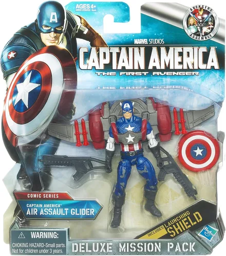 Vista 2 de Marvel Capitán América con Glider Jetpack