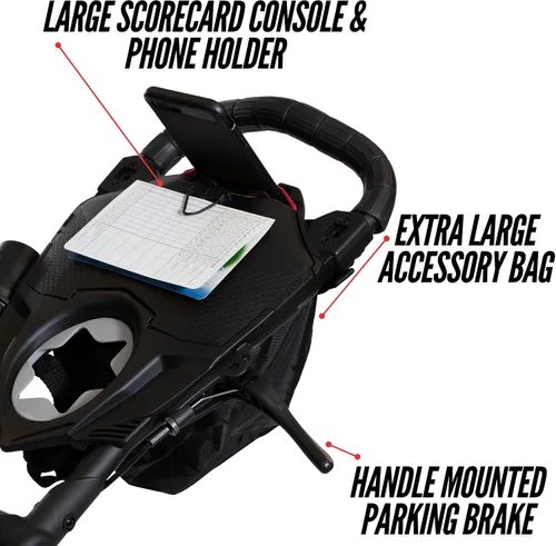 Vista 3 de Bag Boy Nitron Golf Push Cart (Prior Generation)
