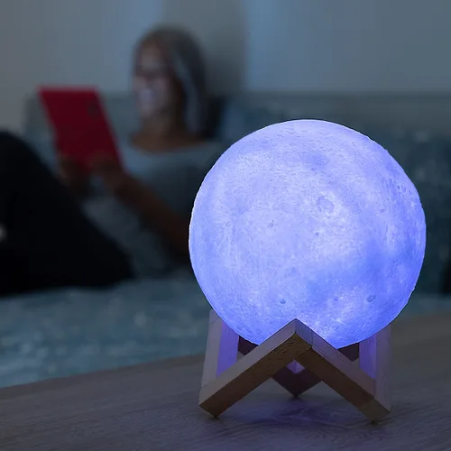Vista 8 de Lámpara LED Recargable Luna Moondy InnovaGoods