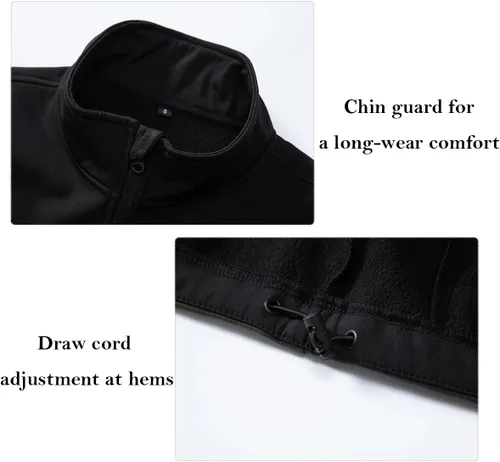 Vista 33 de Msmsse Chaleco ligero para hombre, con cuello alto, sin mangas, para senderismo, correr, golf