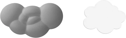 Vista 6 de Reposamuñecas ergonómico para mouse con posavasos, almohadilla de espuma viscoelástica suave para mouse computadora, laptop, oficina, PC