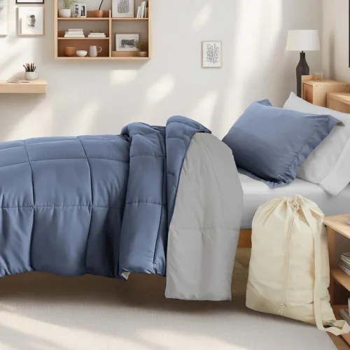 Vista 12 de ienjoy Home Cama en una bolsa, Queen, Aqua