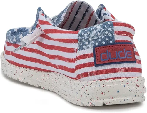 Vista 5 de Hey Dude mens Wally Stars N Stripes
