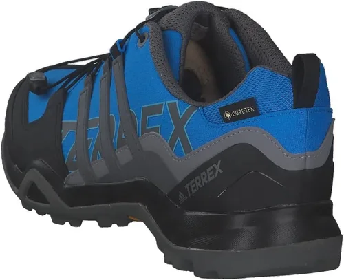 Vista 4 de adidas Zapatos de senderismo Terrex Swift R2 Gore-Tex para hombre, Oliva negro