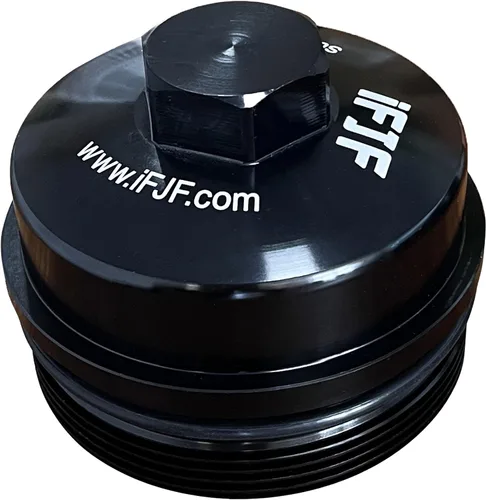 Vista 6 de iFJF 3C3Z-9G270-BA Tapa de Filtro de Aceite y Reemplazo de Filtro de Aceite FL2016 para 2003-2007 6.0L 2008-2010 6.4L Powerstroke F250 F350 F450