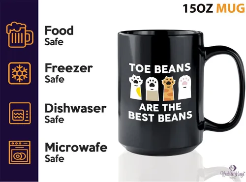 Vista 33 de Taza de café para amantes de los gatos, 11 onzas, color negro, piel de gato Is How I Accessorize, divertido dueño de gatos, gatito, mascota, gato