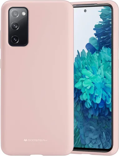 Vista 9 de GOOSPERY Funda de silicona líquida compatible con Samsung Galaxy S20FE, suave al tacto, protección de cuerpo completo, a prueba de golpes, con forro