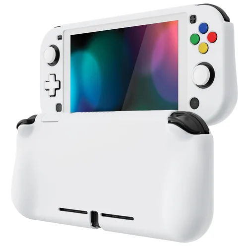 Vista 108 de PlayVital ZealProtect Protective Case for Nintendo Switch Lite, Ergomomic Grip Hard Cover - Durable Shock-absorbent Shock-Absorption Anti-Scratch