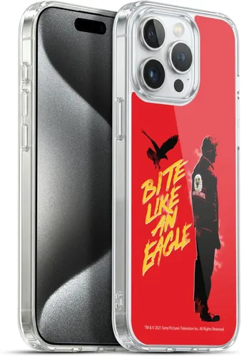 Vista 43 de Head Case Designs Funda de gel suave con licencia oficial de Cobra Kai Eagle Fang Logo Key Art compatible con Apple iPhone 7 Plus/iPhone 8 Plus
