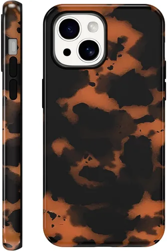 Vista 58 de Funda Linda con Estampado de Guepardo para iPhone 11, Funda de Caparazón de Tortuga de 6.1 Pulgadas, Diseño Estético, Moderno, Fresco, de Lujo