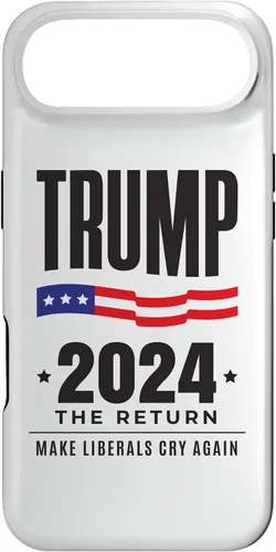 Vista 26 de iPhone 13 Pro Max Trump 2024 - The Return - Make Liberals Cry Again - Funda de elección