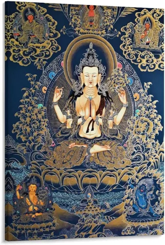 Vista 42 de Póster artístico con texto en inglés «Lord Shiva And His Family» («Lord Shiva And His Family») - Póster decorativo moderno para decorar la pared