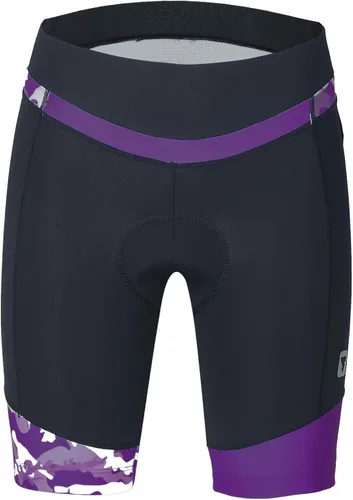 Vista 2 de Pantalones cortos de ciclismo para mujer con acolchado 3D con elementos reflectantes