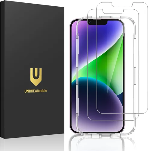 Vista 8 de UNBREAKcable Protector de pantalla de vidrio templado inastillable para iPhone SE 2022/SE 2020, iPhone 8/7 [2 unidades] [99.99% transparente HD]