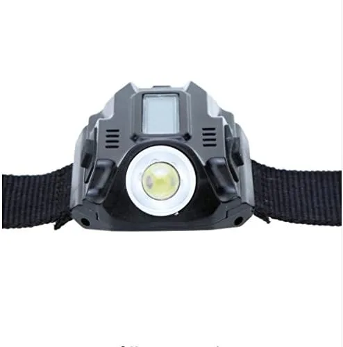 Vista 2 de Impermeable LED pantalla táctica recargable reloj linterna multi herramientas iluminación al aire libre para acampar al aire libre caza