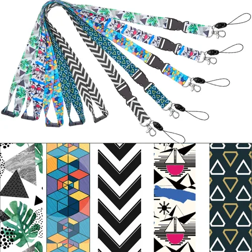 Vista 6 de YOUOWO Cordón para tarjetas de identificación y llaves para mujer