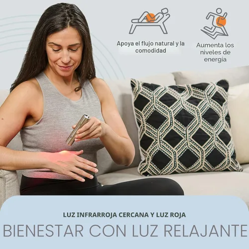 Vista 4 de LifePro Terapia de luz infrarroja y roja para el bienestar de las articulaciones y músculos corporales, dispositivo portátil de terapia de luz roja