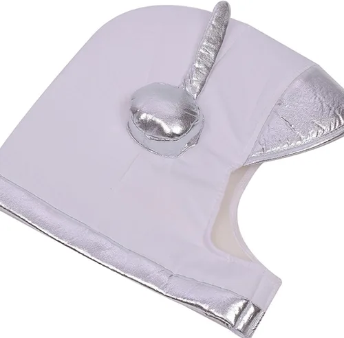 Vista 4 de BsoNgo Disfraz de astronauta para niños con casco de astronauta, traje espacial para Halloween y cosplay