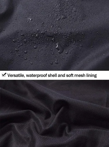 Vista 5 de SWISSWELL Black Rain Suits for Men Waterproof Golf Rain Gear Lightweight Raincoat Jacket and Rain Pants