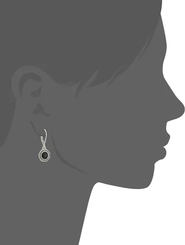 Vista 2 de Napier - Pendientes con piercing para mujer, Perla