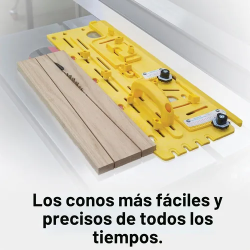Vista 2 de Plantilla para corte oblicuo para carpintería (funciona con el GRR-RIPPER), de Microdial