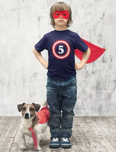 Vista 3 de Tstars Capitán 3er cumpleaños camisa niño tercer traje 3 años niño niño regalo fiesta camisas
