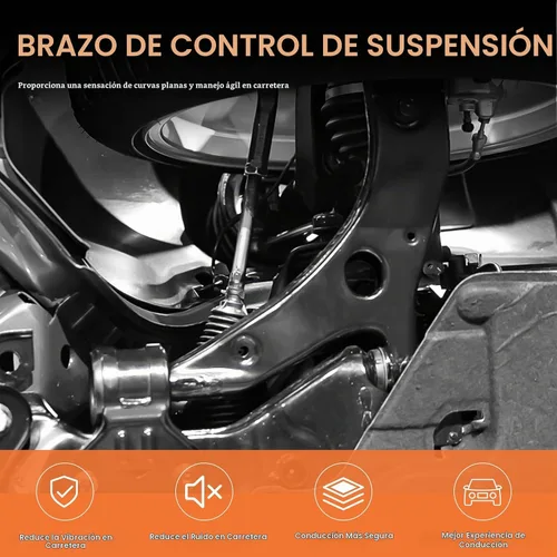 Vista 5 de Brazos de control de suspensión delantera inferior para el lado del conductor del pasajero para Mazda 3 2004-2009, apto para Mazda 5 2006-2017