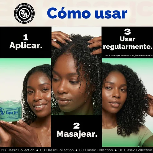 Vista 6 de Bronner Brothers Super Gro Maximum Strength, 6 onzas